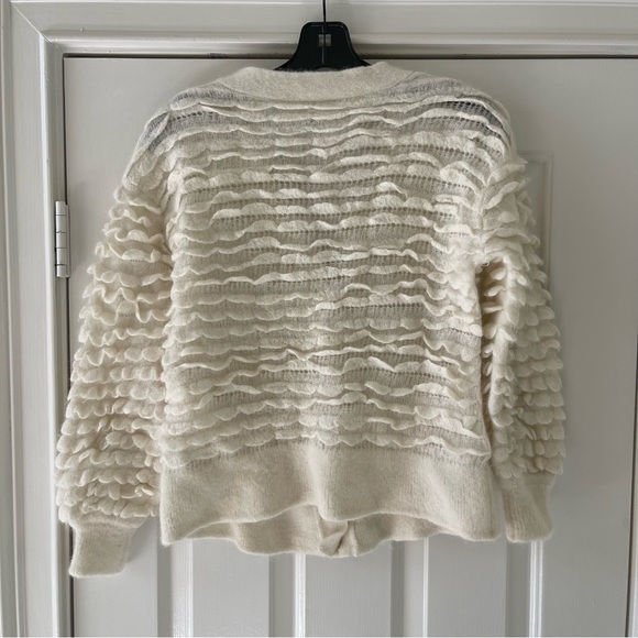 Zimmermann Scalloped Alpaca Blend Cardigan - Picture 9 of 12